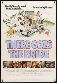 3e326 THERE GOES THE BRIDE English 1sh '80 Tom Smothers, Twiggy, Martin Balsam, Sylvia Sims!