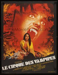 3e278 VAMPIRE CIRCUS French 23x32 '72 Hammer horror, the greastest blood-show on Earth!