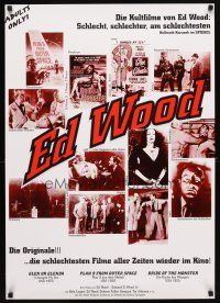 3e065 ED WOOD COLLECTION German '95 wonderful wacky images of Ed and his creations!
