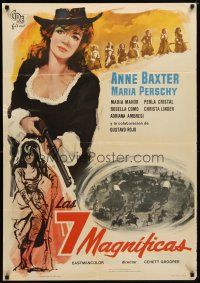 3e039 TALL WOMEN Spanish '66 Anne Baxter is one of the sole survivors of an Indian massacre!