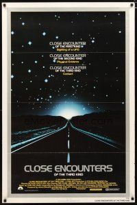 3f158 CLOSE ENCOUNTERS OF THE THIRD KIND 1sh '77 Steven Spielberg sci-fi classic!