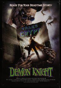 3f203 DEMON KNIGHT 1sh '95 Billy Zane, Tales from the Crypt, great image of Crypt-Keeper!