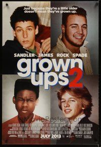 3f321 GROWN UPS 2 advance DS 1sh '13 Adam Sandler, Kevin James, Chris Rock, David Spade!
