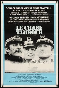 3f466 LE CRABE TAMBOUR 1sh '77 Jean Rochefort, Jacques Perrin, Claude Rich