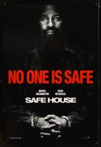 3f668 SAFE HOUSE teaser DS 1sh '12 cool image of Denzel Washington!