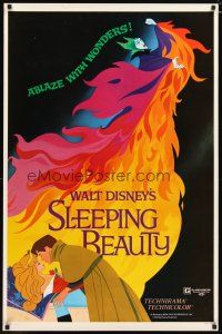 3f705 SLEEPING BEAUTY style A 1sh R79 Walt Disney cartoon fairy tale fantasy classic!