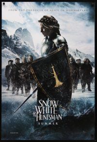 3f707 SNOW WHITE & THE HUNTSMAN Summer teaser DS 1sh '12 cool image of Kristen Stewart!