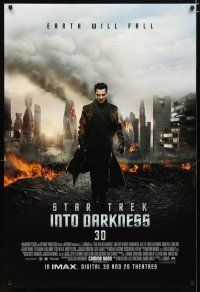 3f730 STAR TREK INTO DARKNESS advance DS 1sh '13 cool image of rubble & Benedict Cumberbatch!