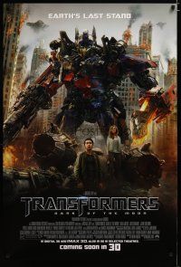 3f780 TRANSFORMERS: DARK OF THE MOON coming soon style advance DS 1sh '11 directed by Michael Bay!