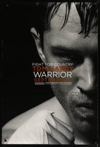 3f811 WARRIOR teaser DS 1sh '11 Tom Hardy in mixed martial arts action!
