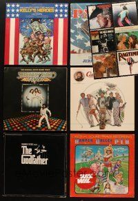 3g044 LOT OF 12 MOVIE SOUNDTRACK ALBUMS '60s-80s Saturday Night Fever, Caddyshack & more!