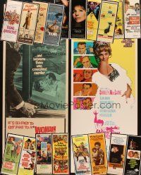 3g049 LOT OF 20 UNFOLDED INSERTS '60s-80s great images from a variety of different movies!