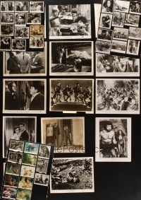 3g080 LOT OF 51 COLOR AND B&W 8X10 STILLS '40s-80s great images from a variety of movies!