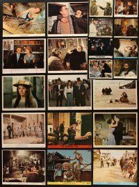 3g095 LOT OF 23 COLOR 8x10 STILLS '60s-70s great images from a variety of movies!