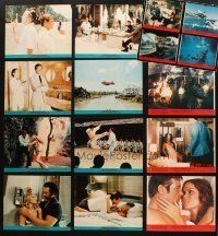 3g099 LOT OF 16 MINI LOBBY CARDS FROM THE MAN WITH THE GOLDEN GUN & THE SPY WHO LOVED ME '70s