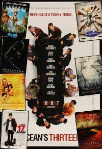 3g139 LOT OF 24 UNFOLDED DOUBLE-SIDED ONE-SHEETS '05 - '10 Ocean's Thirteen, Predators & more!