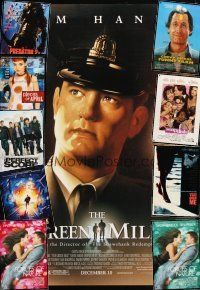 3g151 LOT OF 43 UNFOLDED MOSTLY DOUBLE-SIDED ONE-SHEETS '87 - '04 Green Mile, Funny Farm & more!