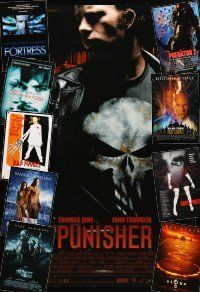3g155 LOT OF 30 UNFOLDED MOSTLY DOUBLE-SIDED ONE-SHEETS '87 - '04 The Punisher & many more!