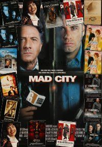 3g206 LOT OF 18 UNFOLDED ONE-SHEETS '90s Mad City, Devil's Advocate, Selena & more!