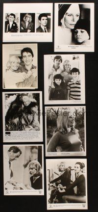 3g111 LOT OF 21 MOVIE, TV & PUBLICITY STILLS OF LORETTA SWIT '80s-90s movies scenes & more!