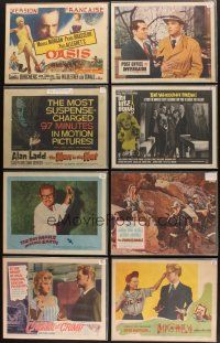 3g005 LOT OF 100 LOBBY CARDS '42 - '82 great images from a variety of different movies!