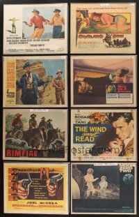 3g009 LOT OF 96 LOBBY CARDS '40 - '77 great images from a variety of different movies!