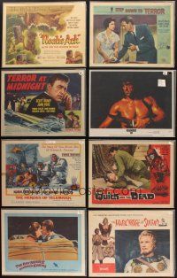 3g006 LOT OF 99 LOBBY CARDS '48 - '88 great images from a variety of different movies!