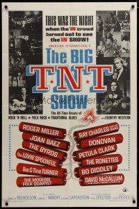 3h133 BIG T.N.T. SHOW 1sh '66 all-star rock & roll, traditional blues, country western & folk rock