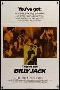 3h135 BILLY JACK 1sh '71 Tom Laughlin, Delores Taylor, most unusual boxoffice success ever!