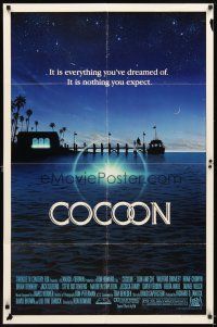 3h250 COCOON 1sh '85 Ron Howard classic, Don Ameche, Wilford Brimley, Tawnee Welch!
