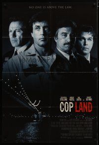 3h260 COP LAND 1sh '97 Sylvester Stallone, Robert De Niro, Ray Liotta, Harvey Keitel