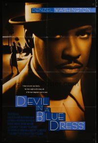 3h293 DEVIL IN A BLUE DRESS int'l DS 1sh '95 Denzel Washington, Jennifer Beals, Tome Sizemore!