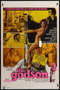 3h394 GODSON 1sh '72 a generation of passion & lust explodes with raw voilence!