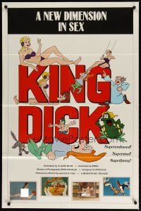 3h527 KING DICK 1sh '83 animated sex, superendowed, superstud & superfunny!