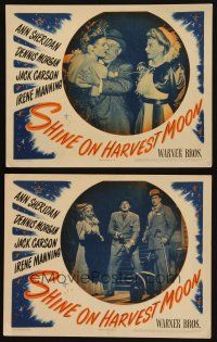 3j955 SHINE ON HARVEST MOON 2 LCs '44 sexiest Ann Sheridan, Dennis Morgan, Jack Carson!