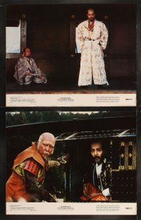 3j240 KAGEMUSHA 8 color 11x14 stills '80 Akira Kurosawa, Tatsuya Nakadai, Japanese samurai images!