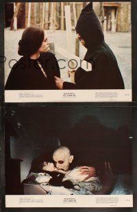 3j329 NOSFERATU THE VAMPYRE 8 color 11x14 stills '79 vampire Klaus Kinski, Werner Herzog!