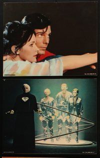 3j632 SUPERMAN 6 color 11x14 stills '78 Christopher Reeve, Gene Hackman, Marlon Brando!