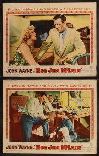 3j057 BIG JIM McLAIN 8 LCs '52 Uncle Sam said Go Get 'Em & BIG John Wayne was the man they sent!