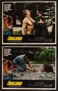 3j095 CHALLENGE 8 LCs '82 Toshiro Mifune, Scott Glenn, directed by John Frankenheimer!