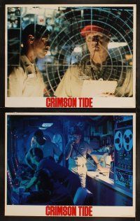 3j110 CRIMSON TIDE 8 LCs '95 Denzel Washington & Gene Hackman in military submarine!