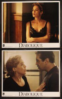3j124 DIABOLIQUE 8 LCs '96 sexy Sharon Stone & Isabelle Adjani w/Chazz Palminteri!