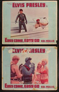 3j538 EASY COME, EASY GO 7 LCs '67 scuba diver Elvis Presley looking for adventure & fun!