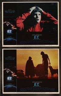 3j134 E.T. THE EXTRA TERRESTRIAL 8 LCs '82 Steven Spielberg classic, Henry Thomas, Dee Wallace!