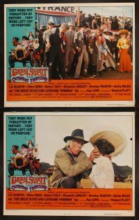3j546 GREAT SCOUT & CATHOUSE THURSDAY 7 LCs '76 Lee Marvin, Oliver Reed, Robert Culp, Kay Lenz!