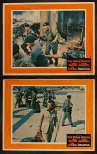 3j548 GREEN BERETS 7 LCs '68 John Wayne, David Janssen, Jim Hutton, cool Vietnam War images!