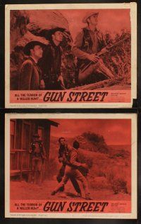 3j186 GUN STREET 8 LCs '61 James Brown checking his revolver, Jean Willes, John Clarke!