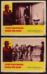 3j798 HANG 'EM HIGH 3 LCs '68 Eastwood, they hung the wrong man and didn't finish the job!