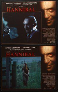 3j004 HANNIBAL 12 LCs '00 Anthony Hopkins as Dr. Lector, Ray Liotta, sexy Julianne Moore!