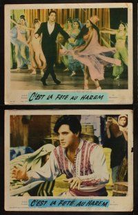 3j198 HARUM SCARUM 8 LCs '65 rockin' Elvis Presley, Mary Ann Mobley, Harem Holiday!